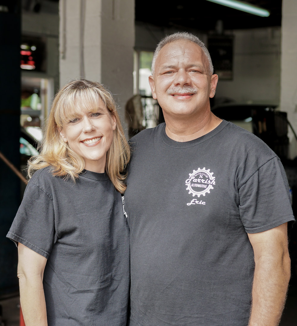 Eric & Christy at Parrish Automotive